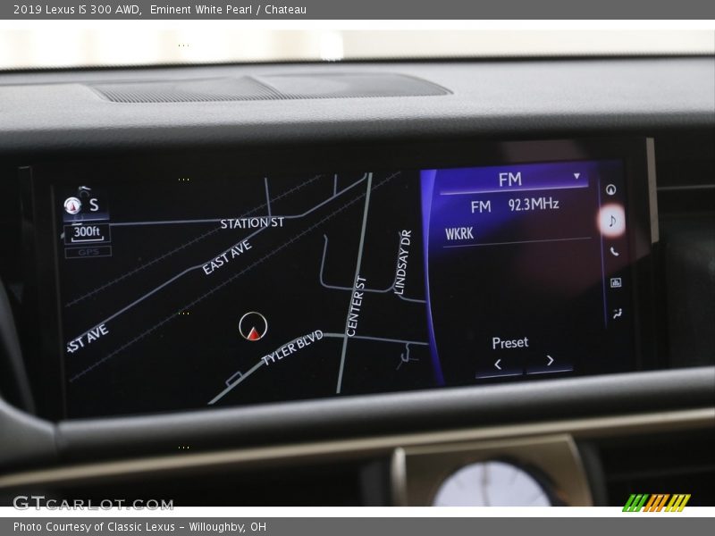 Navigation of 2019 IS 300 AWD
