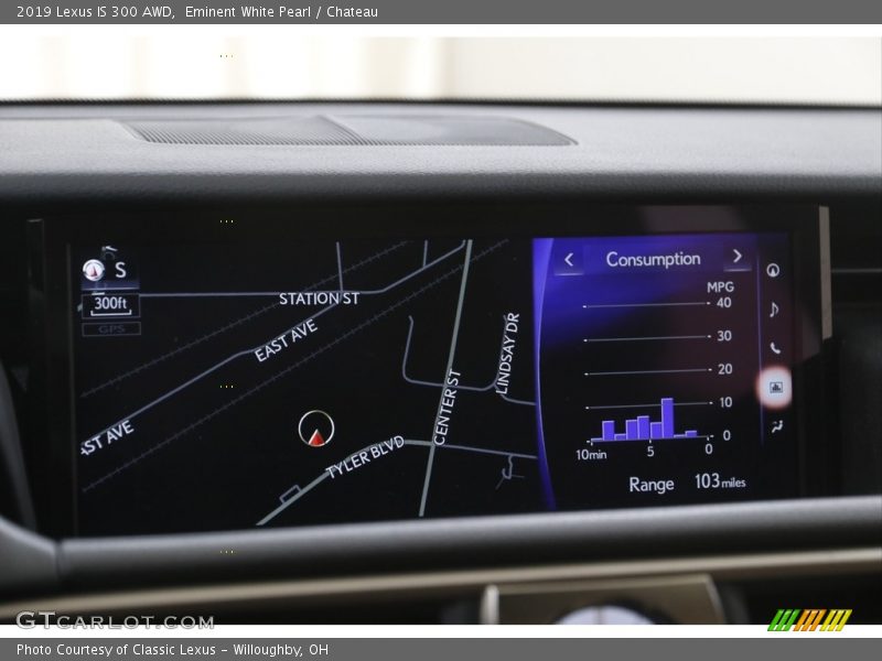Eminent White Pearl / Chateau 2019 Lexus IS 300 AWD