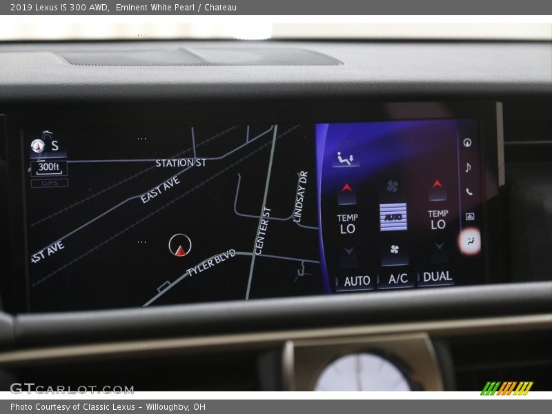 Eminent White Pearl / Chateau 2019 Lexus IS 300 AWD