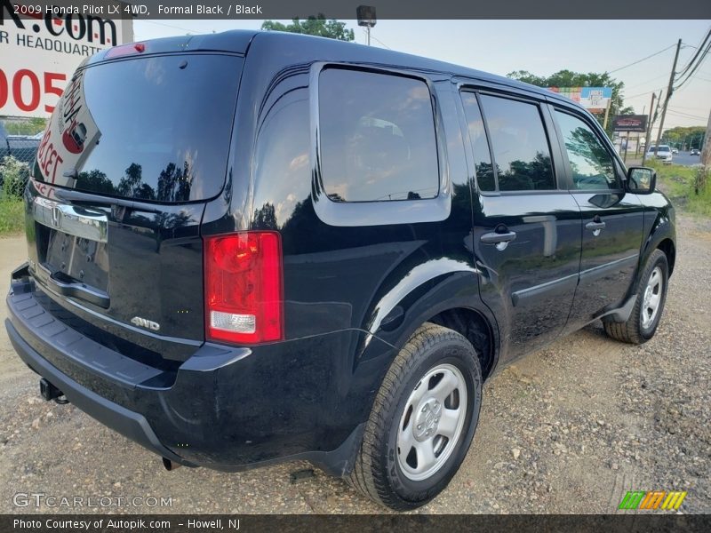 Formal Black / Black 2009 Honda Pilot LX 4WD