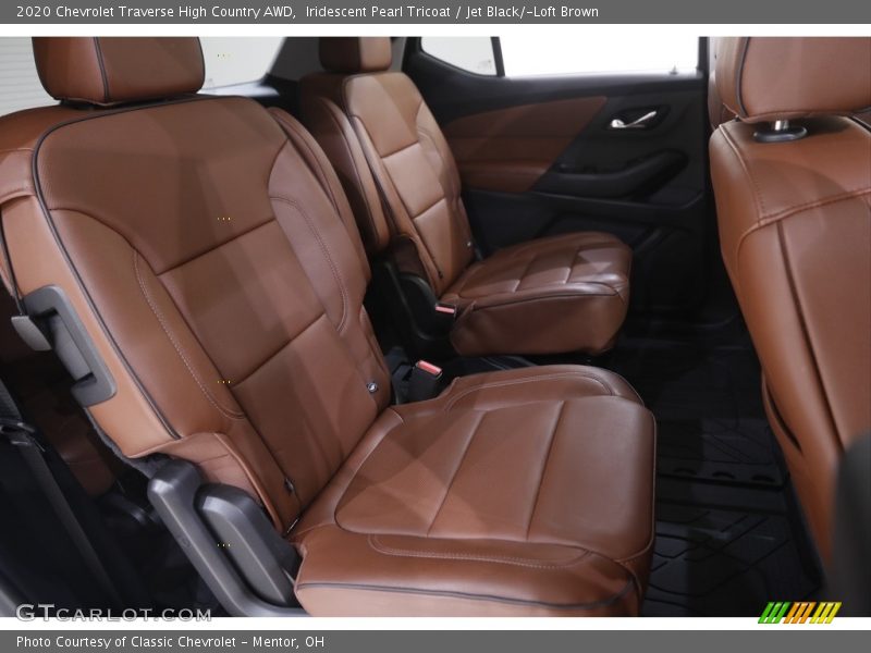 Rear Seat of 2020 Traverse High Country AWD