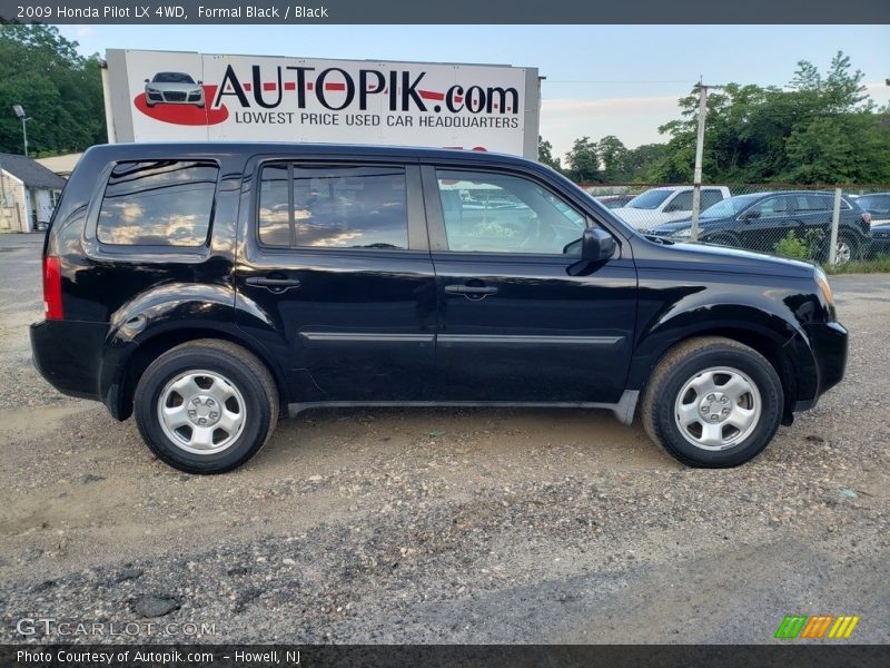 Formal Black / Black 2009 Honda Pilot LX 4WD