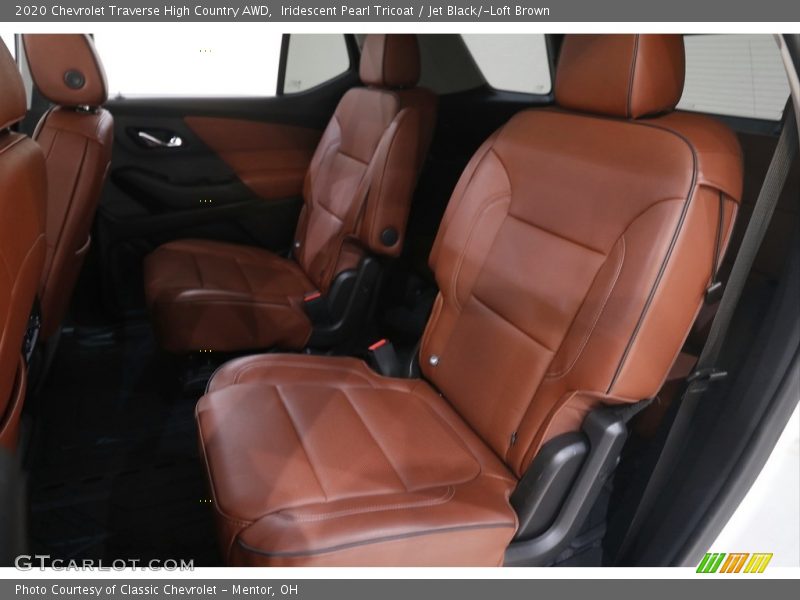 Rear Seat of 2020 Traverse High Country AWD