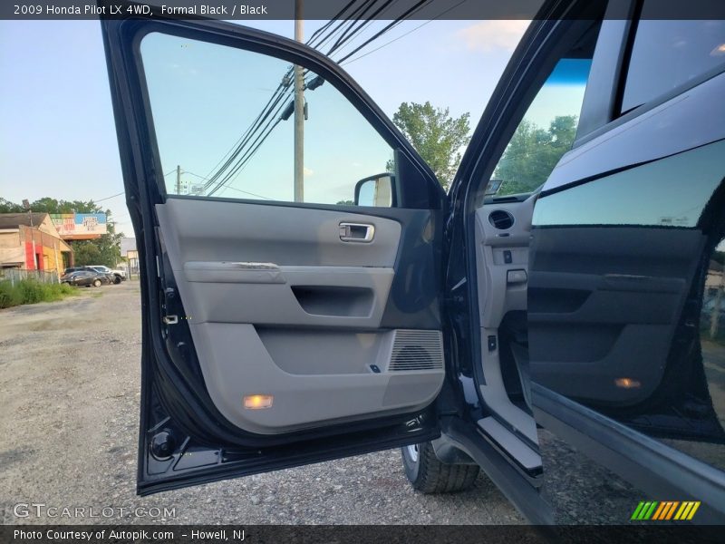Formal Black / Black 2009 Honda Pilot LX 4WD