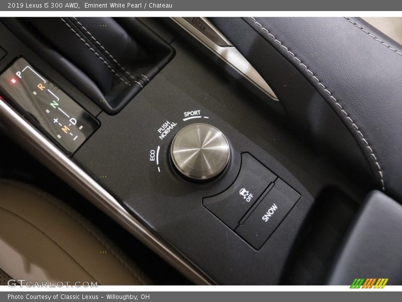 Controls of 2019 IS 300 AWD