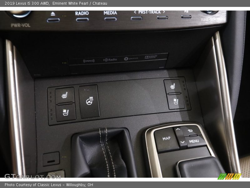 Controls of 2019 IS 300 AWD