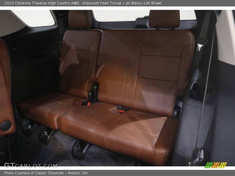Rear Seat of 2020 Traverse High Country AWD
