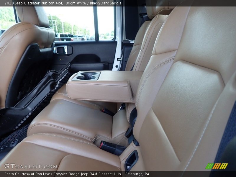 Bright White / Black/Dark Saddle 2020 Jeep Gladiator Rubicon 4x4