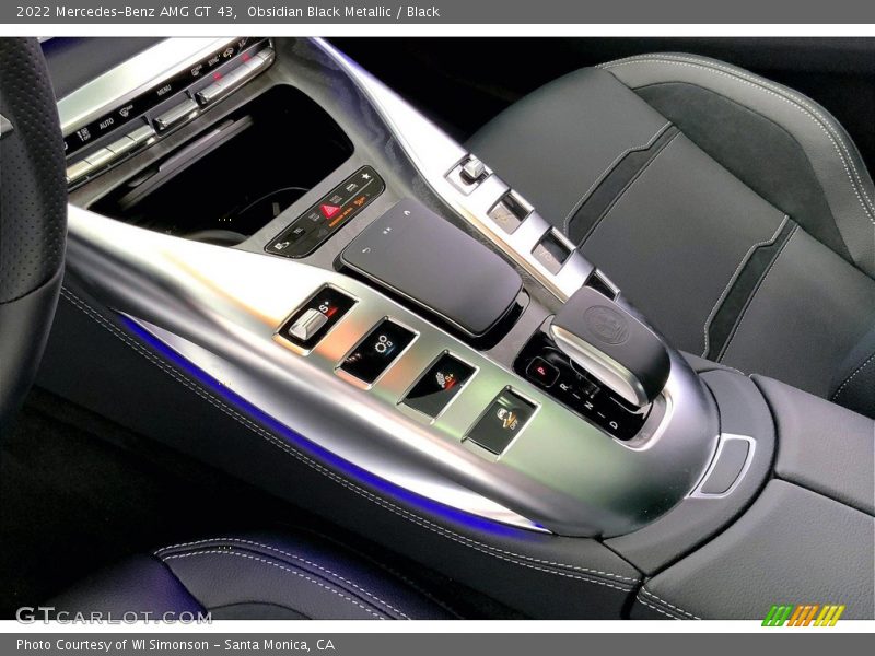 Controls of 2022 AMG GT 43