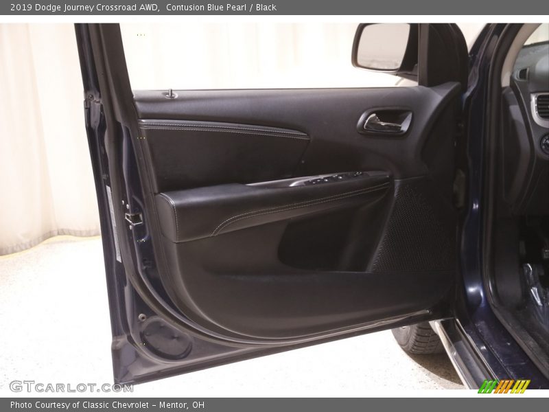 Contusion Blue Pearl / Black 2019 Dodge Journey Crossroad AWD