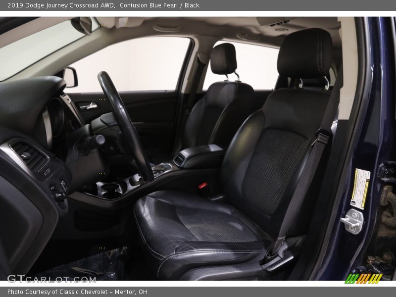 Contusion Blue Pearl / Black 2019 Dodge Journey Crossroad AWD