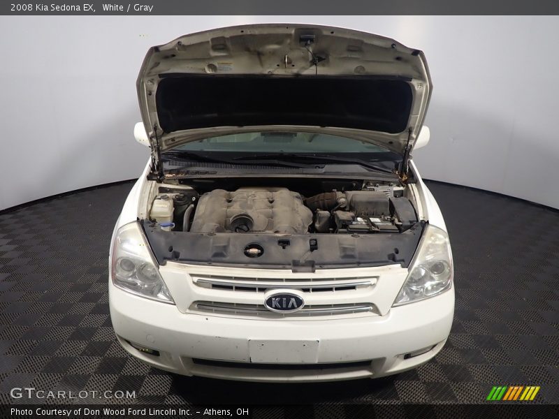 White / Gray 2008 Kia Sedona EX