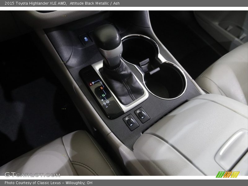 Attitude Black Metallic / Ash 2015 Toyota Highlander XLE AWD
