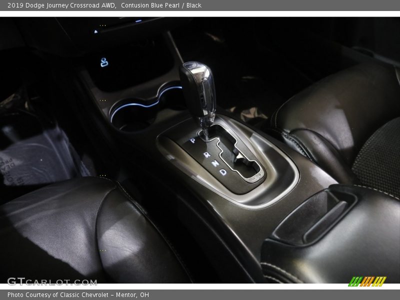 Contusion Blue Pearl / Black 2019 Dodge Journey Crossroad AWD