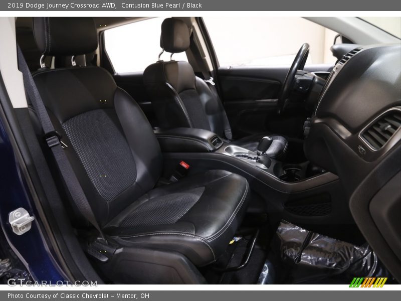 Contusion Blue Pearl / Black 2019 Dodge Journey Crossroad AWD