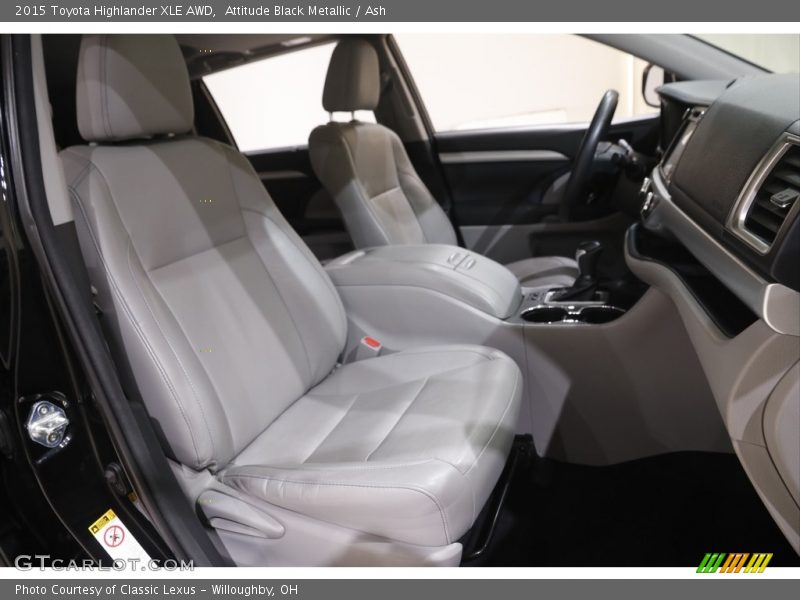Attitude Black Metallic / Ash 2015 Toyota Highlander XLE AWD