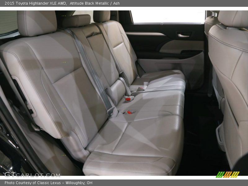Attitude Black Metallic / Ash 2015 Toyota Highlander XLE AWD