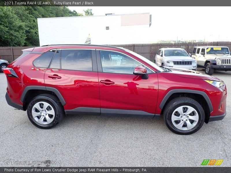  2021 RAV4 LE AWD Ruby Flare Pearl