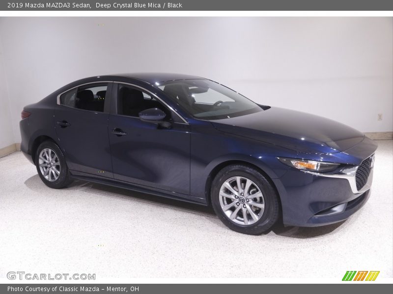  2019 MAZDA3 Sedan Deep Crystal Blue Mica