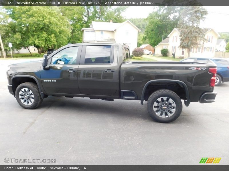  2022 Silverado 2500HD Custom Crew Cab 4x4 Greenstone Metallic
