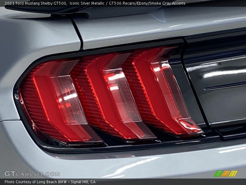 Iconic Silver Metallic / GT500 Recaro/Ebony/Smoke Gray Accents 2021 Ford Mustang Shelby GT500