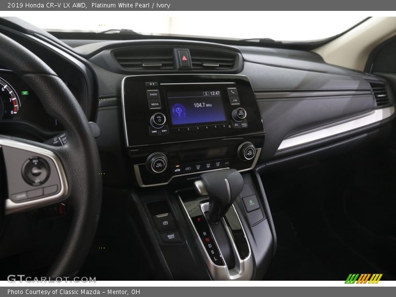 Platinum White Pearl / Ivory 2019 Honda CR-V LX AWD