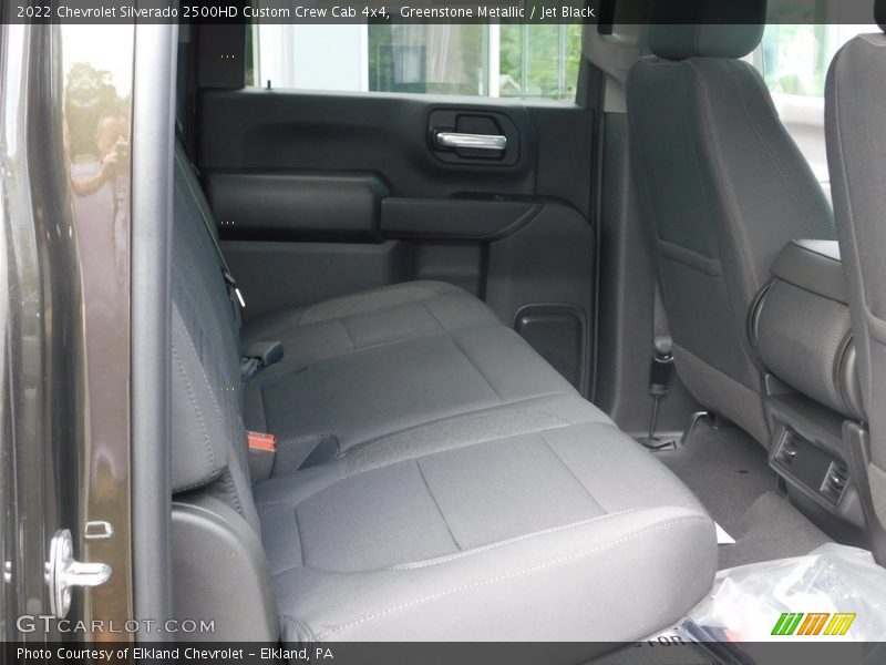 Greenstone Metallic / Jet Black 2022 Chevrolet Silverado 2500HD Custom Crew Cab 4x4