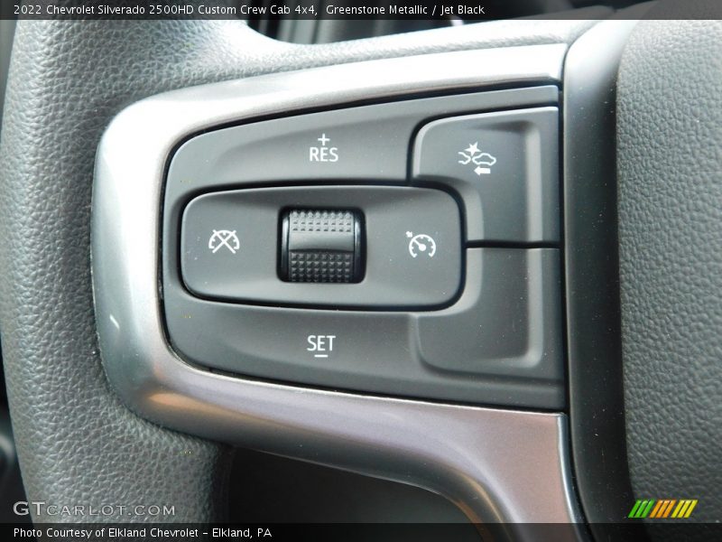  2022 Silverado 2500HD Custom Crew Cab 4x4 Steering Wheel
