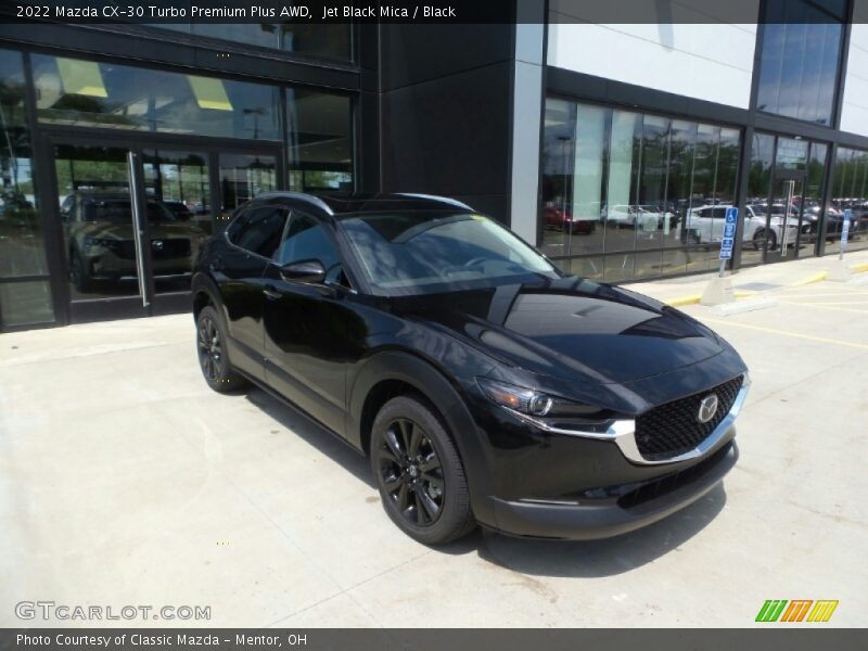 Jet Black Mica / Black 2022 Mazda CX-30 Turbo Premium Plus AWD