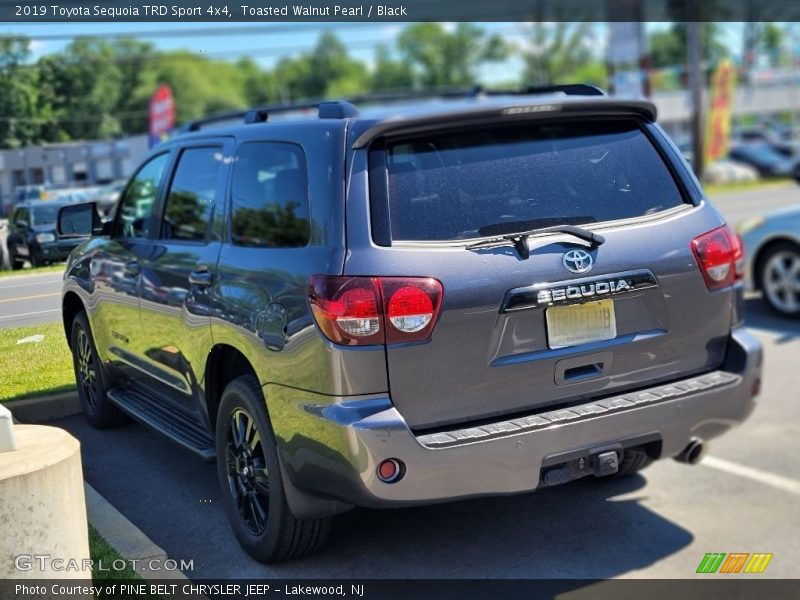 Toasted Walnut Pearl / Black 2019 Toyota Sequoia TRD Sport 4x4