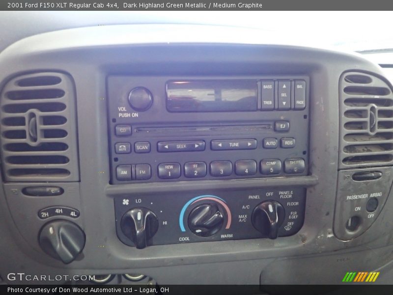 Controls of 2001 F150 XLT Regular Cab 4x4