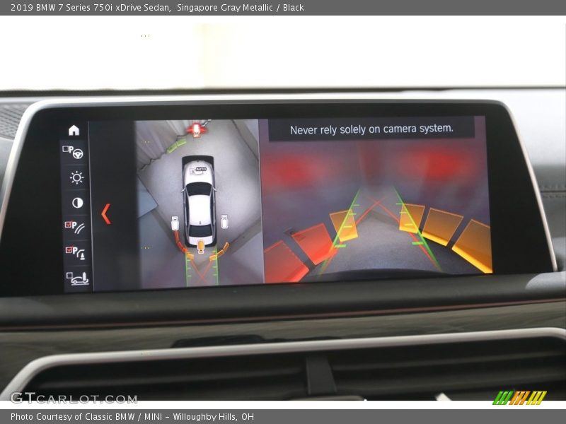 Singapore Gray Metallic / Black 2019 BMW 7 Series 750i xDrive Sedan