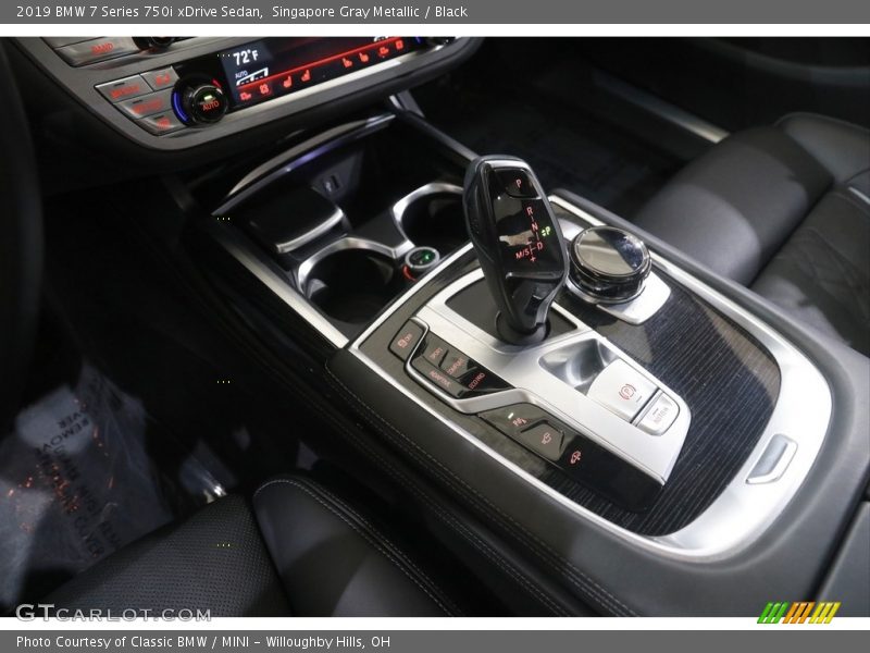 Singapore Gray Metallic / Black 2019 BMW 7 Series 750i xDrive Sedan