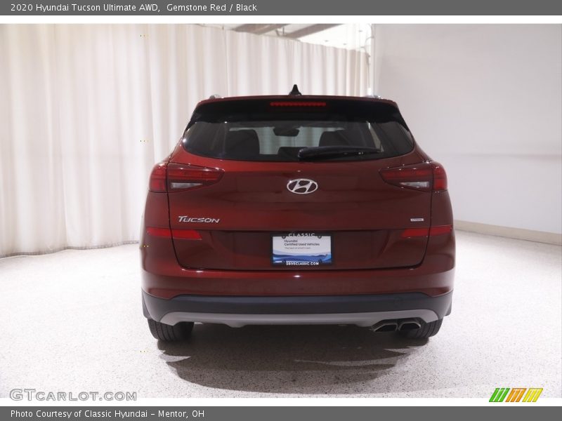 Gemstone Red / Black 2020 Hyundai Tucson Ultimate AWD