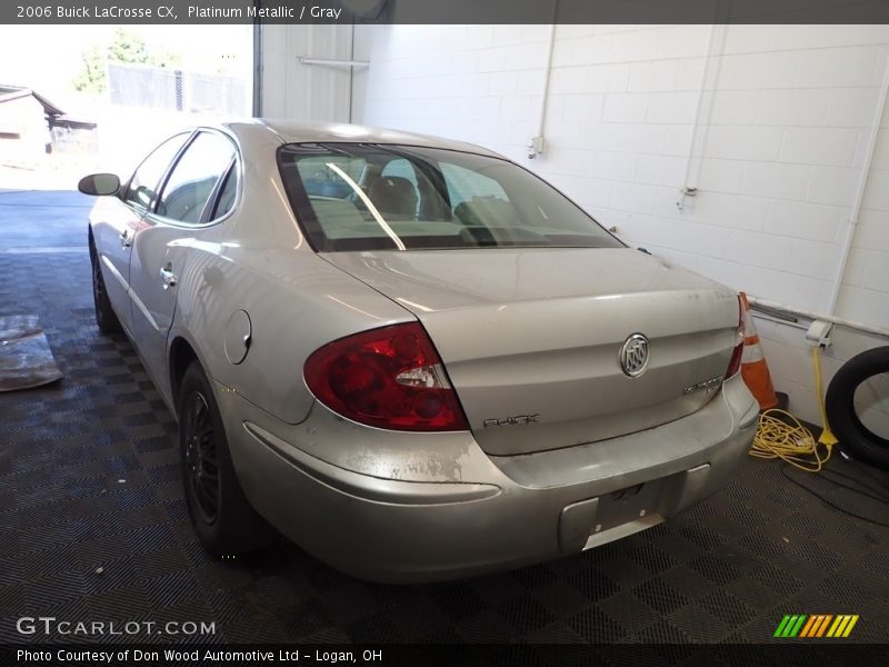Platinum Metallic / Gray 2006 Buick LaCrosse CX