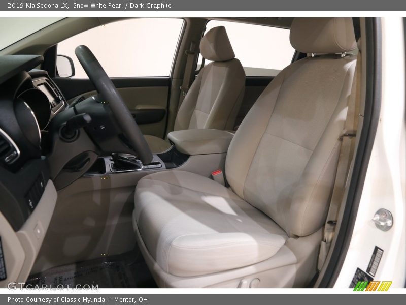 Snow White Pearl / Dark Graphite 2019 Kia Sedona LX