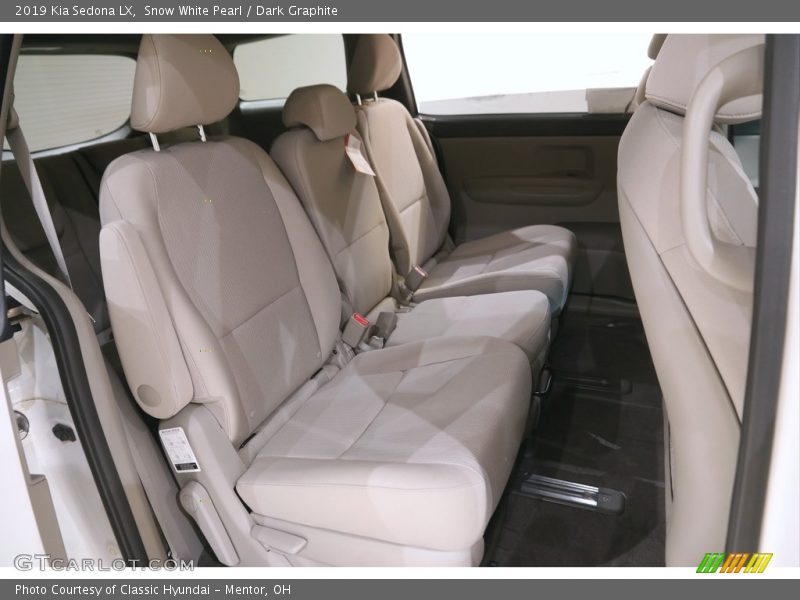 Snow White Pearl / Dark Graphite 2019 Kia Sedona LX