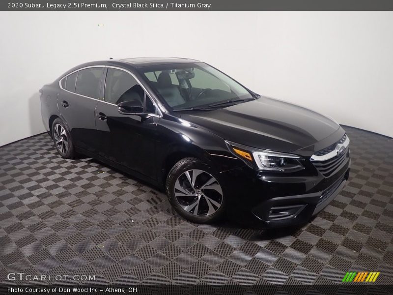 Crystal Black Silica / Titanium Gray 2020 Subaru Legacy 2.5i Premium