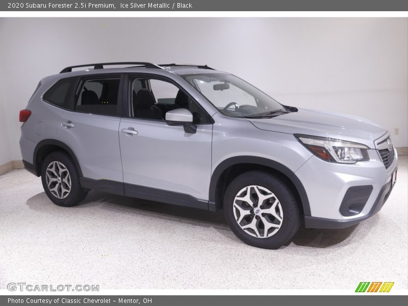 Ice Silver Metallic / Black 2020 Subaru Forester 2.5i Premium