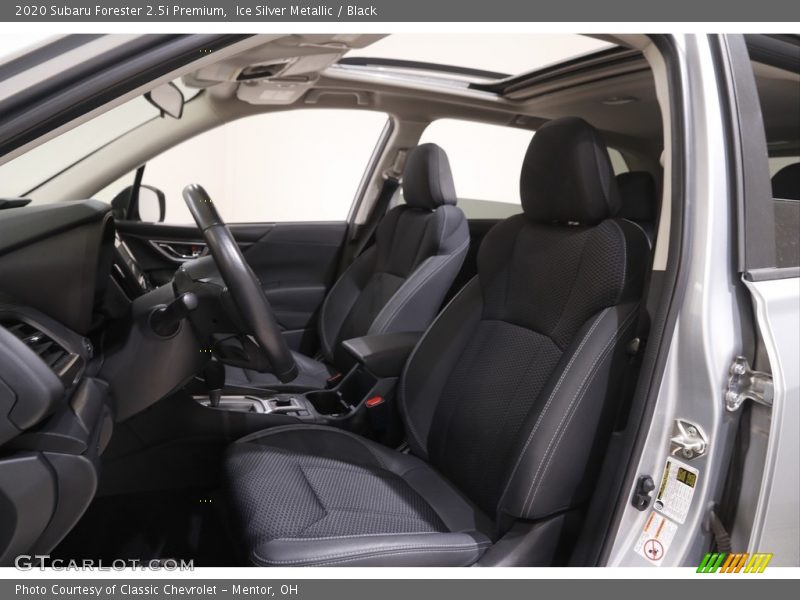 Ice Silver Metallic / Black 2020 Subaru Forester 2.5i Premium