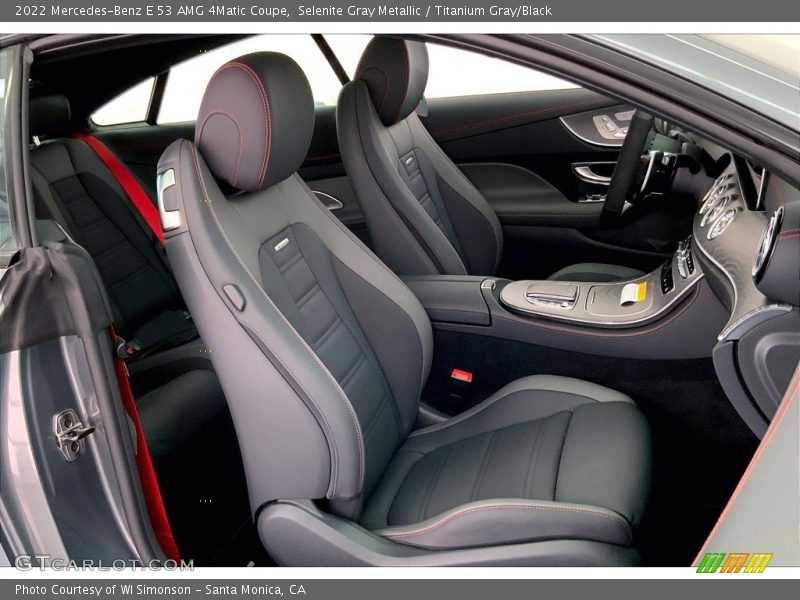  2022 E 53 AMG 4Matic Coupe Titanium Gray/Black Interior