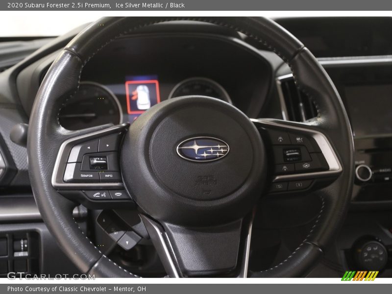 Ice Silver Metallic / Black 2020 Subaru Forester 2.5i Premium