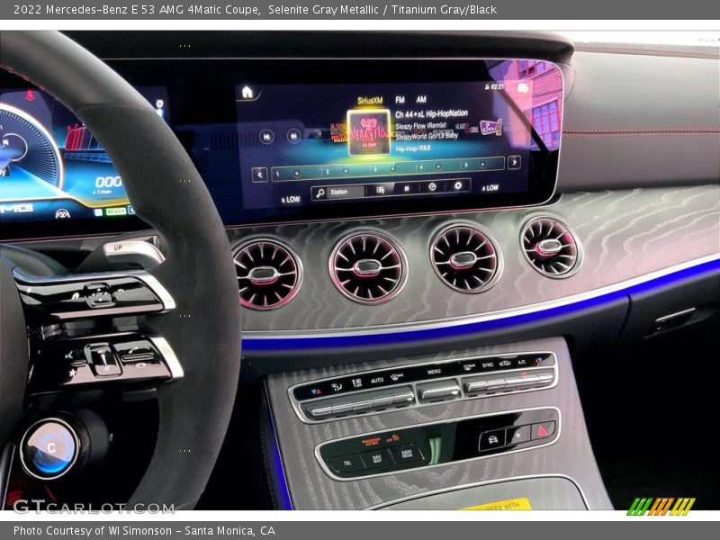 Controls of 2022 E 53 AMG 4Matic Coupe