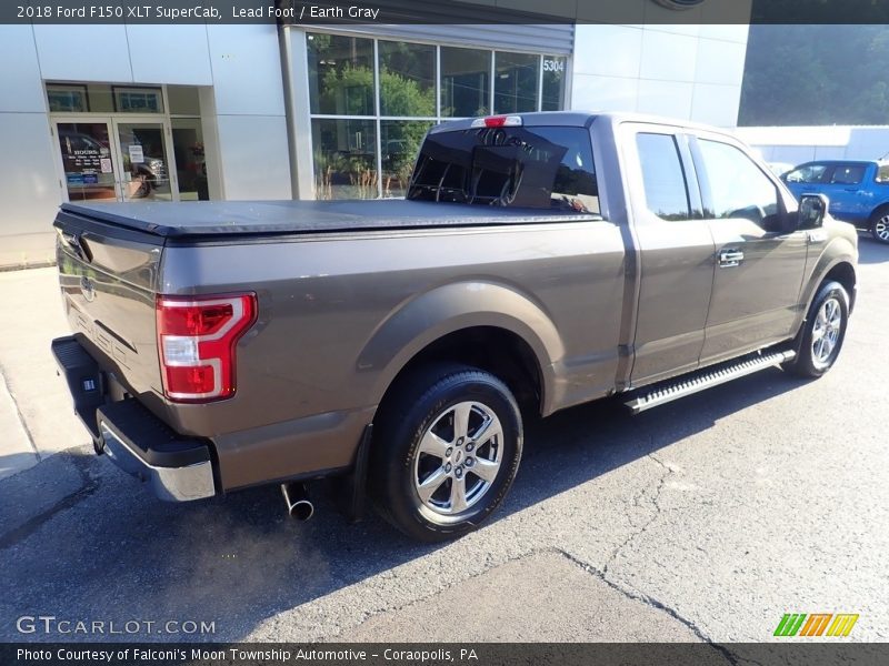 Lead Foot / Earth Gray 2018 Ford F150 XLT SuperCab