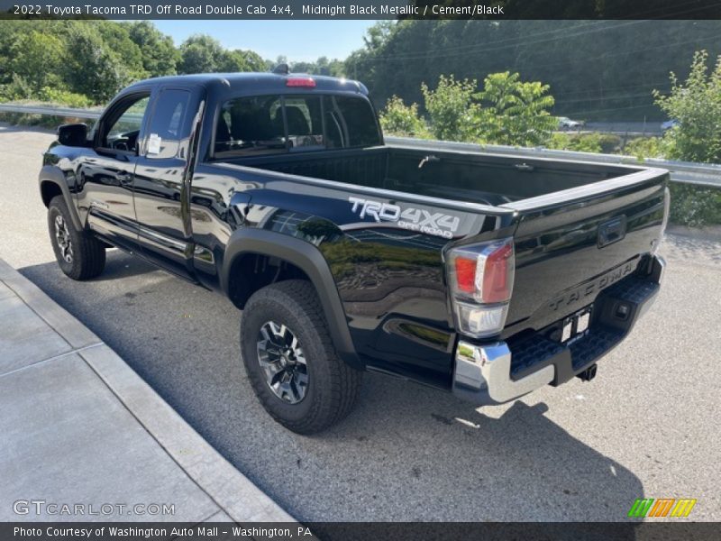  2022 Tacoma TRD Off Road Double Cab 4x4 Midnight Black Metallic