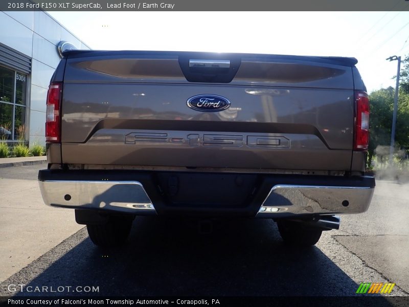 Lead Foot / Earth Gray 2018 Ford F150 XLT SuperCab