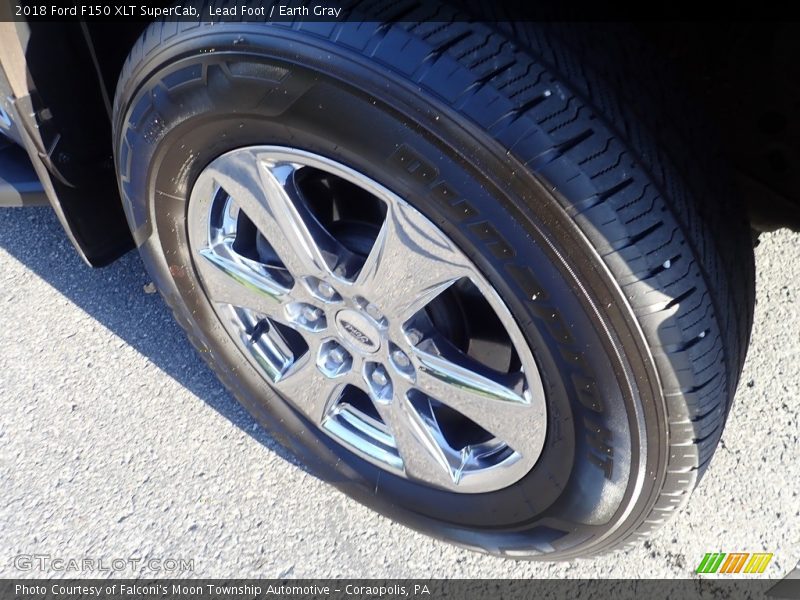 Lead Foot / Earth Gray 2018 Ford F150 XLT SuperCab