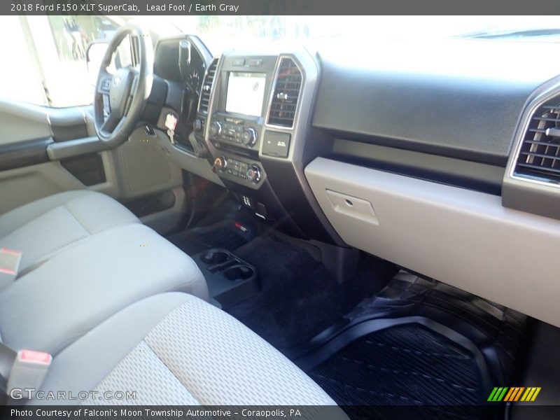 Lead Foot / Earth Gray 2018 Ford F150 XLT SuperCab