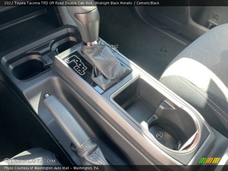 Midnight Black Metallic / Cement/Black 2022 Toyota Tacoma TRD Off Road Double Cab 4x4
