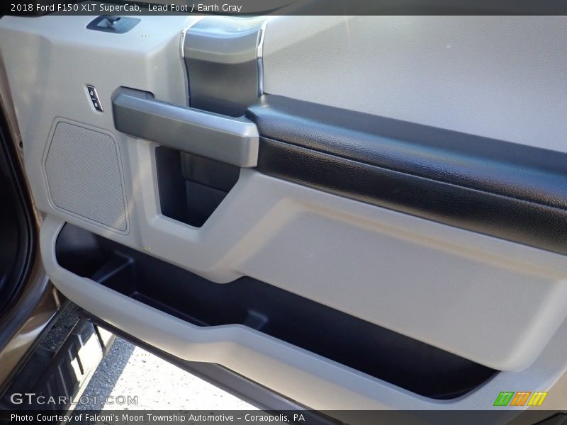 Lead Foot / Earth Gray 2018 Ford F150 XLT SuperCab